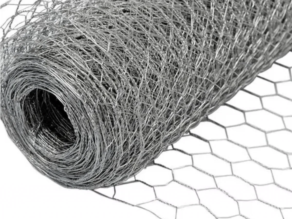 Rolo de tela hexagonal para cercamento